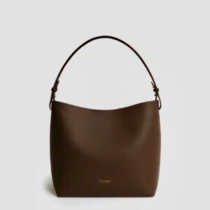 NWT MINA BAIE Harlow Vegan Mini in Coco